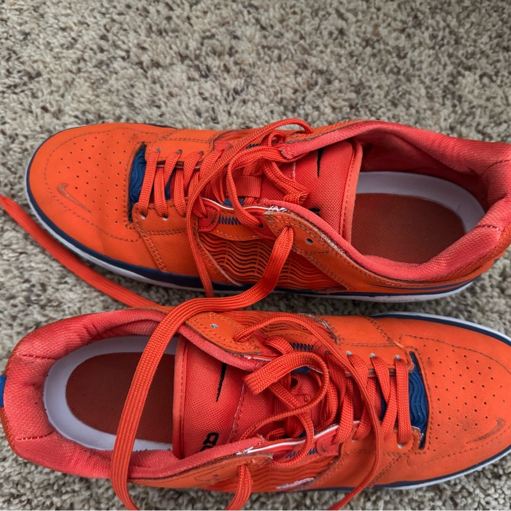 Nike SB Vibrant Orange Sneakers